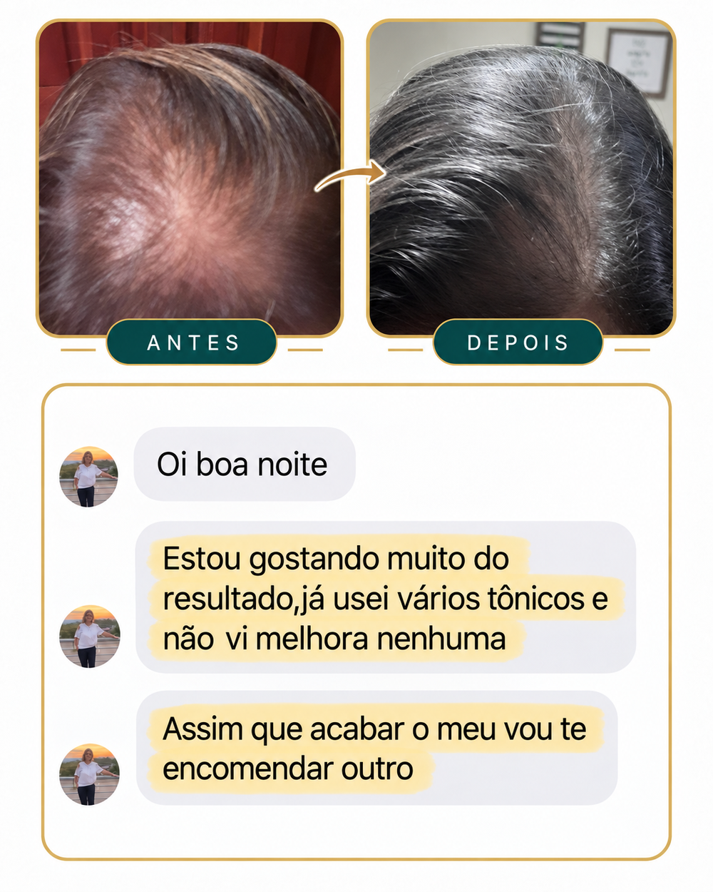 Resultado compartilhado por cliente